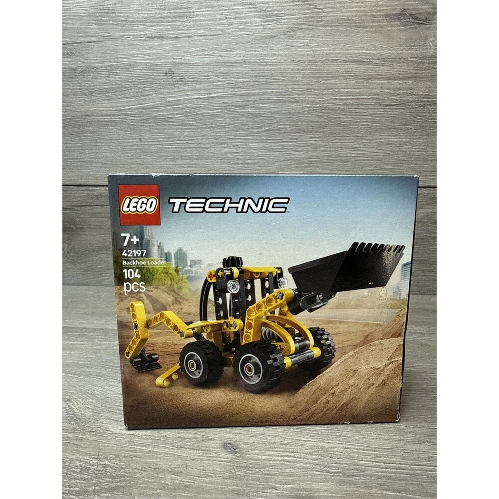 LEGO Technic Backhoe Loader 42197 Boxed Complete Brand New Sealed 104 Pieces